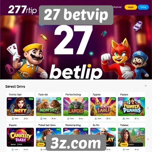 Opções de jogos disponíveis na 27 betvip