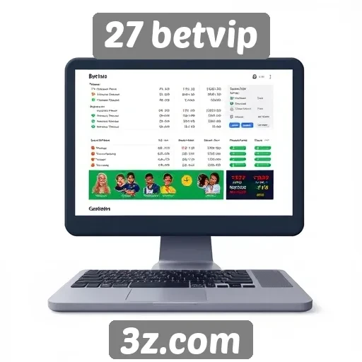 Interface e usabilidade do 27 betvip